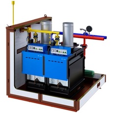 Модульный котел наружного размещения - МКНР-ИСЦ - Газовое оборудование