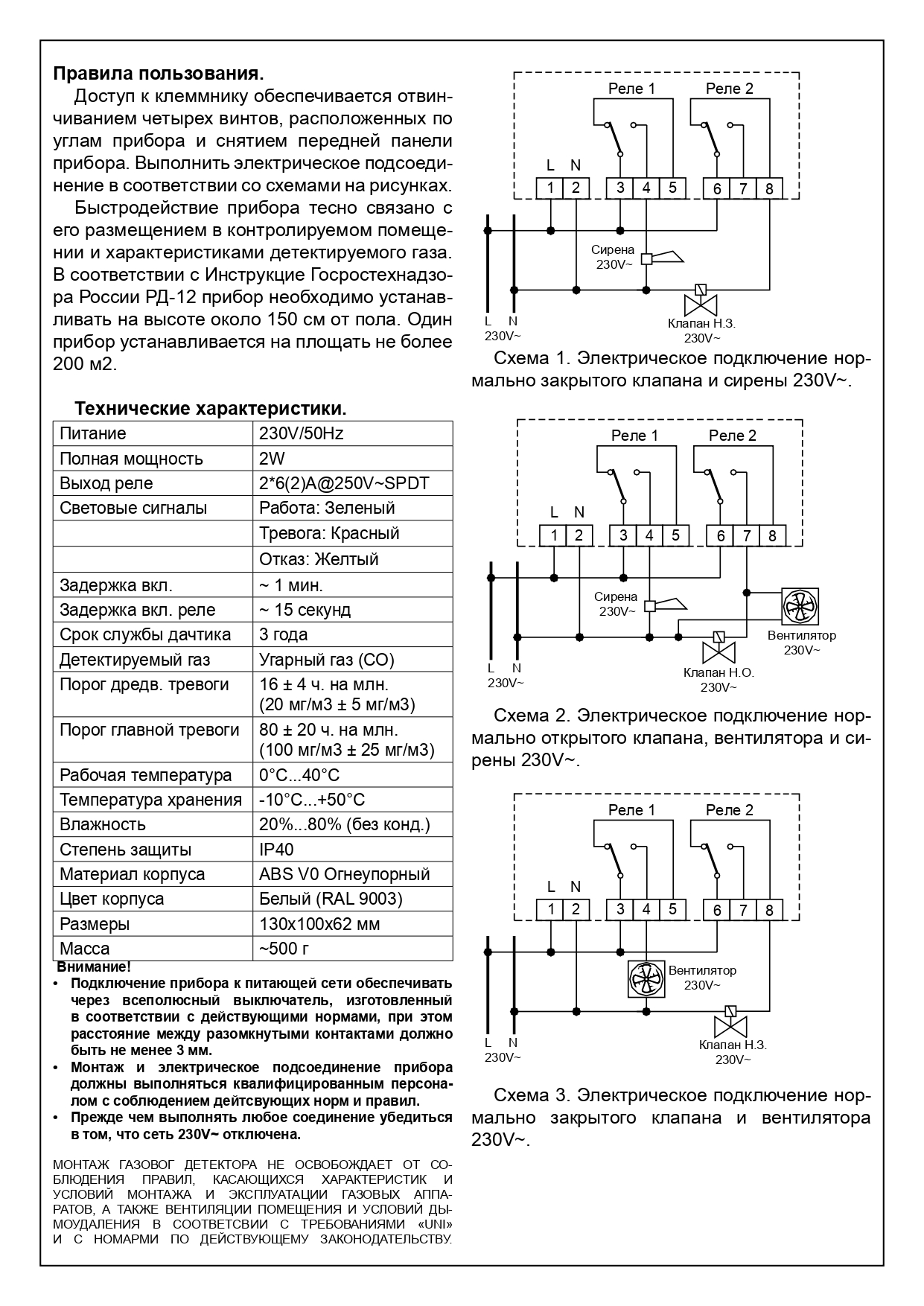 инструкция RGICO0L42